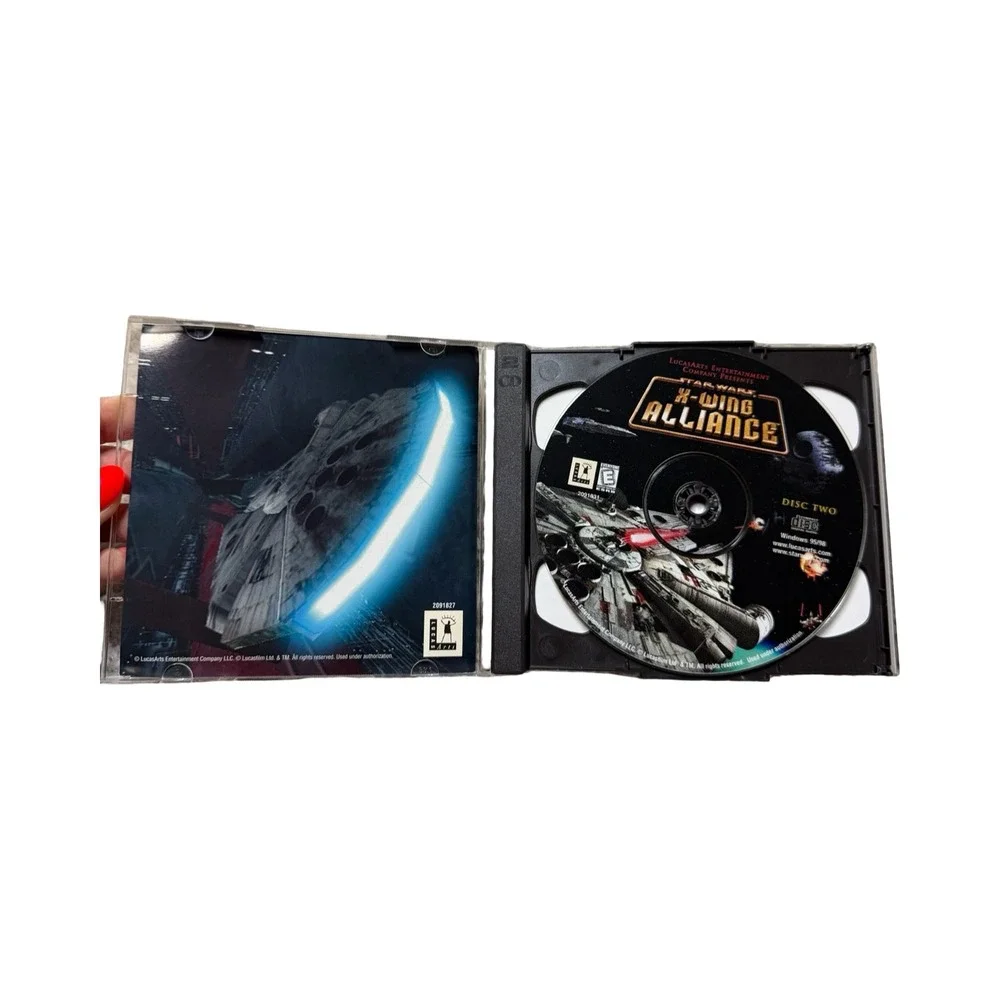 Star Wars X-Wing Alliance PC Game LucasArts 1999 Windows 95/98 Vintage CD-ROM